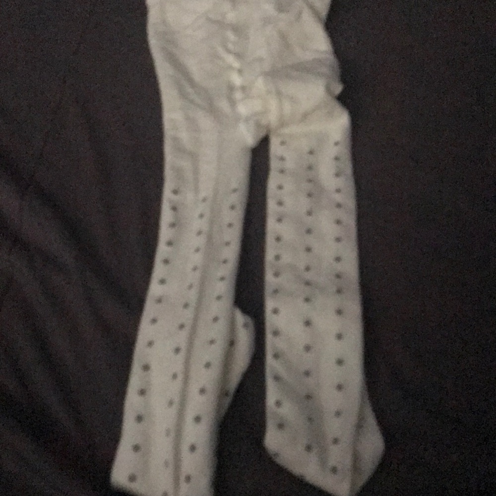 polka dot tights